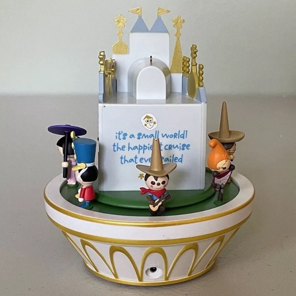 DISNEYS ITS A SMALL WORLD THE HAPPIEST CRUISE SHIP ORNAMENT - Picture 4 of 7
